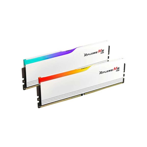 Gskill-ripjaws-m5-rgb-32gb-32gbx2-ddr5-6000mhz-desktop-ram-matte-white-2