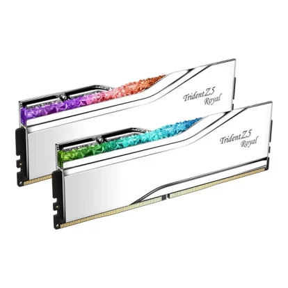 GSkill Trident Z5 Royal Rgb 32Gb (16Gbx2) Ddr5 7200Mhz Desktop Ram - F5-7200J3445G16GX2-TR5S