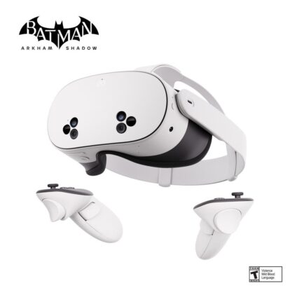 Meta Quest 3S 256GB — Get Batman: Arkham Shadow and a 3-Month Trial of Meta Quest+ Included — All-In-One Headset