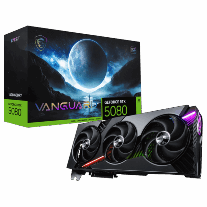 Msi Rtx 5080 Vanguard SOC 16Gb GDDR7 Graphics Card