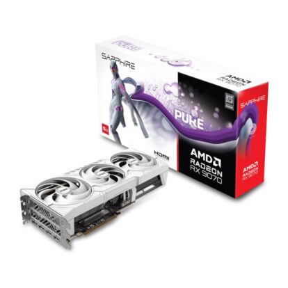 Sapphire Pure AMD Radeon RX 9070 OC 16GB GDDR6 Graphics Card (11349-02-20G)