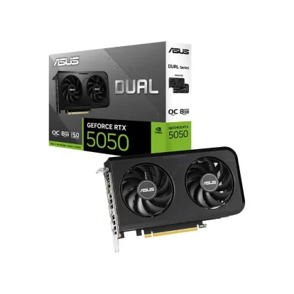ASUS Dual RTX 5050 8GB GDDR6 OC Edition Graphics Card (DUAL-RTX5050-O8G)