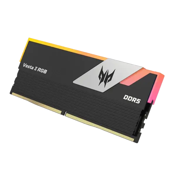 Acer Predator Vesta II Rgb 64Gb (32Gbx2) Ddr5 6000Mhz Desktop Ram