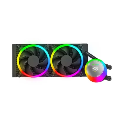 Ant Esports Ice Chroma 240 Argb 240mm Liquid Cooler Black (ICE-CHROMA-240-ARGB-BLACK)