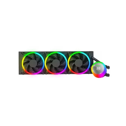 Ant Esports Ice Chroma 360 Argb 360mm Liquid Cooler Black (ICE-CHROMA-360-ARGB-BLACK)