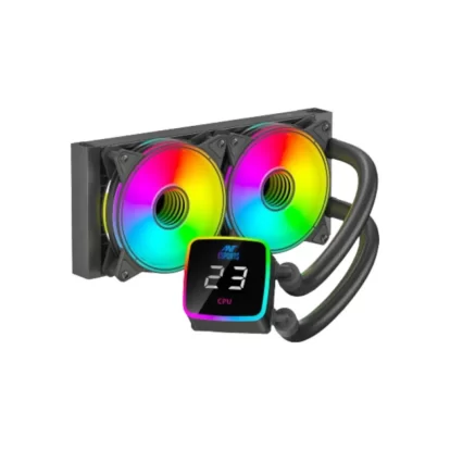 Ant Esports Ice-Flow 240 Argb Cpu Liquid Cooler Black (ICE-FLOW-240-ARGB-BLACK)