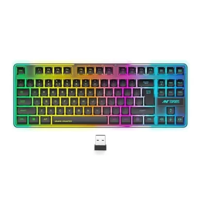 Ant Esports MK720 Pro V2 TKL RGB Wireless Keyboard (MK720-PRO-V2-BLACK)