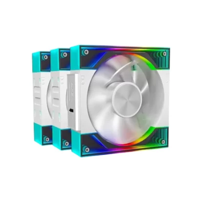 Ant Esports Quartzflow 120mm 3 in 1 ARGB Cabinet Fan Kit White