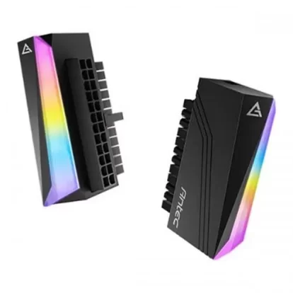 Antec ATX 24-Pin 90 Degree ARGB Adapter Black (AT-ATX24-ADT90-ARGB-BK)