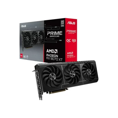 Asus Prime Radeon RX 9070 XT OC Edition 16GB GDDR6 Graphics Card