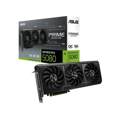 Asus Prime Geforce Rtx 5080 OC Edition 16Gb GDDR7 Graphics Card