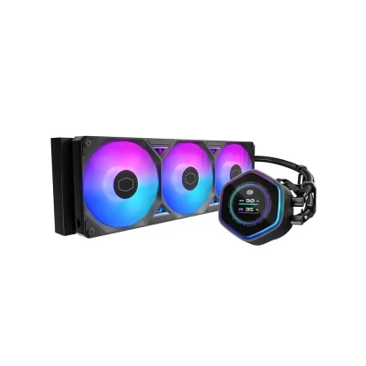 Cooler Master MasterLiquid Atmos II LCD 360mm CPU Liquid Cooler Black (MLX-D36M-A25SZ-L1)