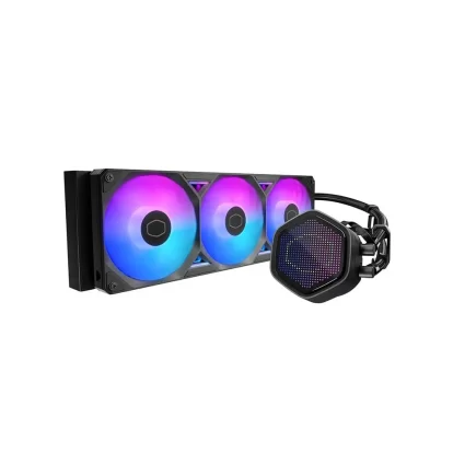Cooler Master MasterLiquid Atmos II Pixel LED 360mm CPU Liquid Cooler Black (MLX-D36M-A25SZ-P1)