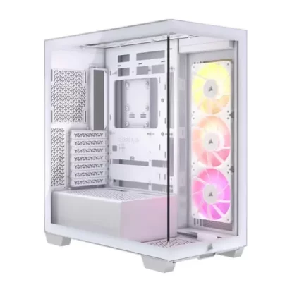 Corsair 3500X Argb E-Atx Mid Tower Cabinet (White) (CC-9011279-WW)