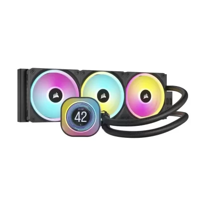 Corsair iCUE LINK H150i LCD 360mm CPU Liquid Cooler Black (CW-9061008-WW)