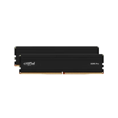 Crucial Pro 96GB (48GBx2) DDR5 5600Mhz UDIMM Desktop RAM (CP2K48G56C46U5)