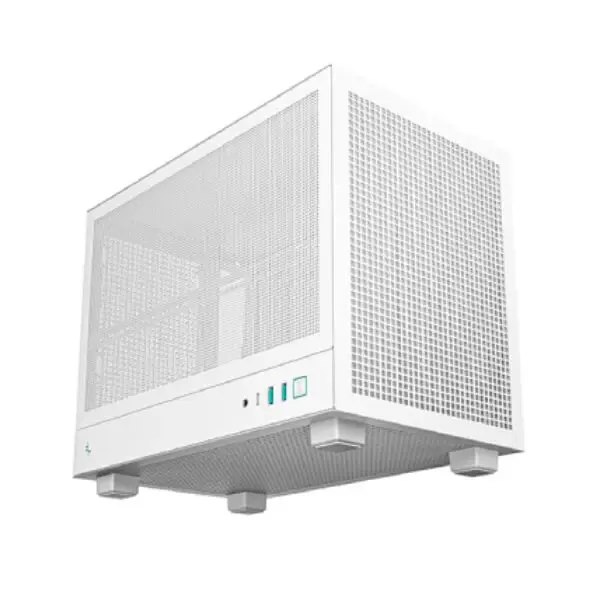 【未使用】DeepCool CH160 MESH WH DeepCool CH160 Mesh WH M-ITX Mini Tower Cabinet (R-CH160