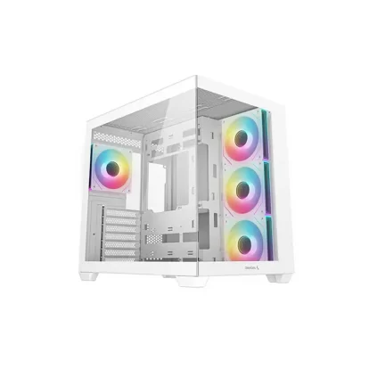 Deepcool CG530 4F WH ATX Mid Tower Cabinet White (R-CG530-WHADA4-G-1)