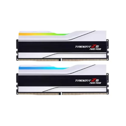 G.Skill Trident Z5 Neo RGB 32GB (16GBx2) DDR5 6000MHz Desktop RAM (White) (F5-6000J3636F16GX2-TZ5NRW)