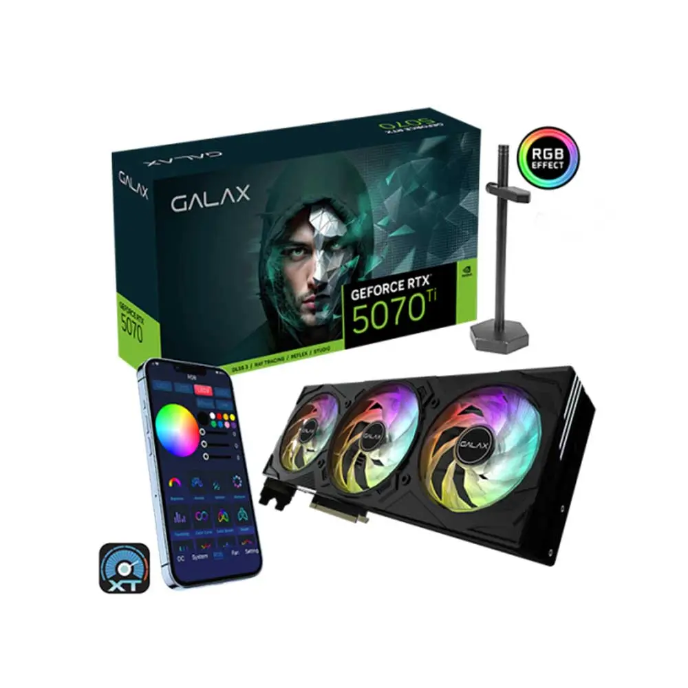 Galax Rtx 5070 Ti EX Gamer 1-Click OC 16Gb GDDR7 Graphics Card