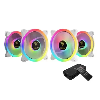Gamdias Aeolus M2-1204R Argb 120mm Cabinet Fan (White) (AEOLUS-M2-1204R-WH)