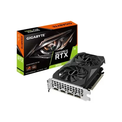 Gigabyte Rtx 3050 Windforce Oc 6Gb Gaming Graphics Card (GV-N3050WF2OC-6GD)