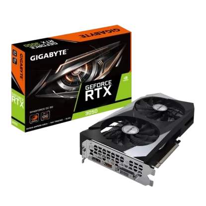 Gigabyte Rtx 3050 Windforce Oc 8Gb Gaming Graphics Card (GV-N3050WF2OC-8GD)