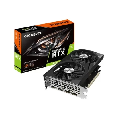 Gigabyte Rtx 3050 Windforce Oc V2 8Gb Gaming Graphics Card (GV-N3050WF2OCV2-8GD)