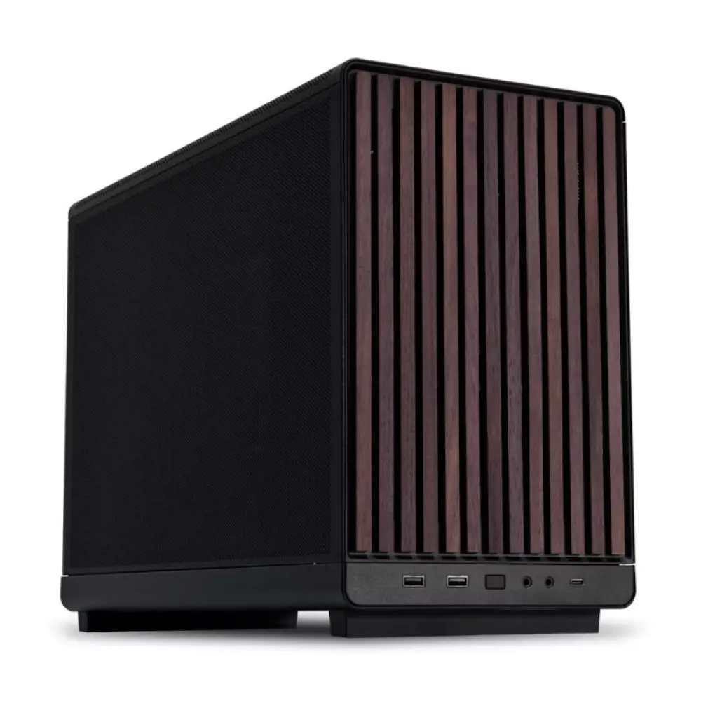 lianne様一枚ブラック Lian Li A3 M-ATX Cabinet Black (Wood Edition) (G99-A3X-WD-IN)