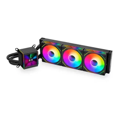 Lian Li Galahad II Lcd SL-INF Argb 360mm Cpu Liquid Cooler (Black) (G89-GA2ALCD36INB-IN)