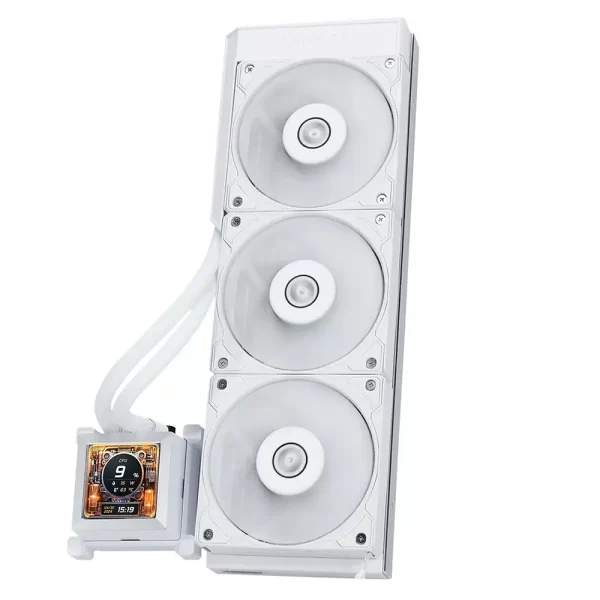 Lian-li-hydroshift-lcd-360s-aio-liquid-cooler-white-3-n-1. Webp