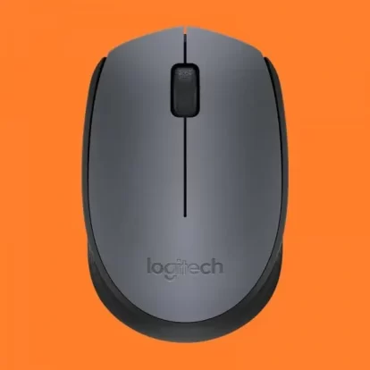 Logitech M170 Wireless Mouse (M170-GREY-BLACK)