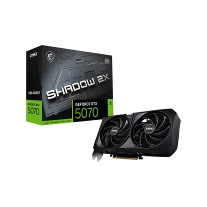 MSI RTX 5070 Shadow 2X OC 12GB GDDR7 Graphics Card (G5070-12S2C)