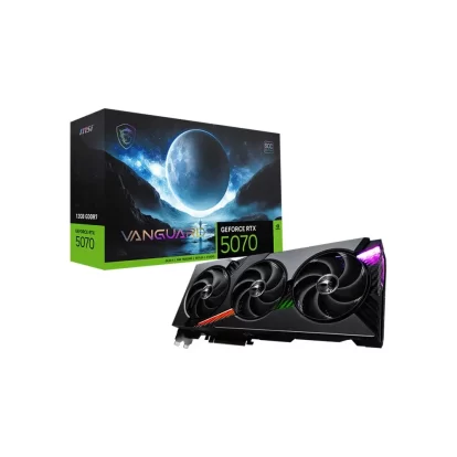 MSI RTX 5070 Vanguard Soc 12GB GDDR7 Graphics Card (G5070-12VGS)