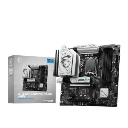 Msi B760M Gaming Plus Wifi Ddr5 Lga1700 Micro Atx Motherboard (B760M-GAMING-PLUS-WIFI)