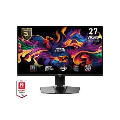 Msi Mag 271QPX 27 Inch QD-OLED E2 WQHD Gaming Monitor