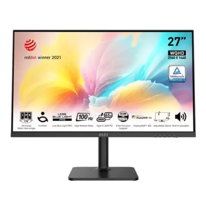 Msi Modern MD272QXP 27 Inch Business Monitor (Black) (MODERN-MD272QXP)