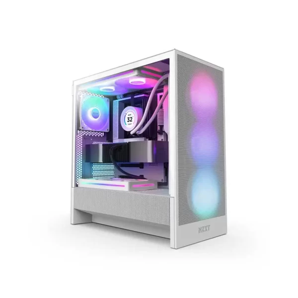 Nzxt-h5-flow-rgb-compact-atx-mid-tower-cabinet-white-1-1-n-1. Webp
