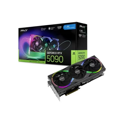 PNY RTX 5090 ARGB Epic-X RGB OC 32GB GDDR7 Graphics Card (VCG509032TFXXPB1-O)