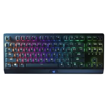 Razer BlackWidow V3 Tenkeyless Mechanical Gaming Keyboard Yellow Switches (RZ03-03491800-R3M1)