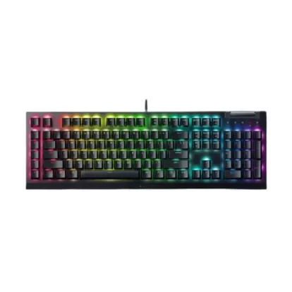 Razer BlackWidow V4 X Mechanical Gaming Keyboard Yellow Switches (RZ03-04701800-R3M1)