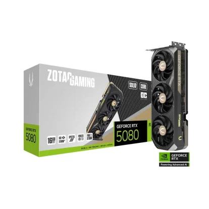 Zotac Gaming RTX 5080 Solid Core OC 16Gb GDDR7 Graphics Card (ZT-B50800J2-10P)