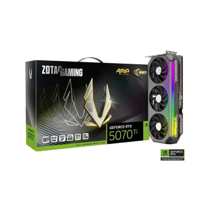 Zotac RTX 5070 Ti AMP Extreme Infinity 16Gb GDDR7 Graphics Card (ZT-B50710B-10P)