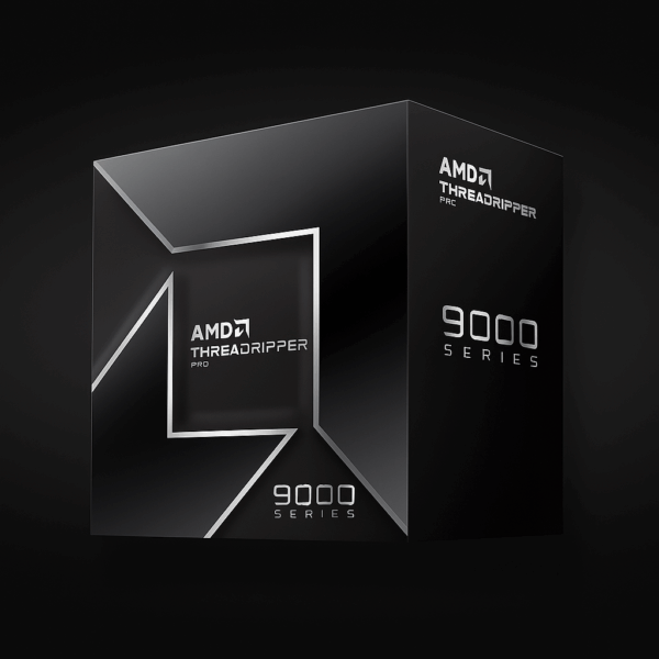 Retail packaging of amd 9995wx cpu (wof)