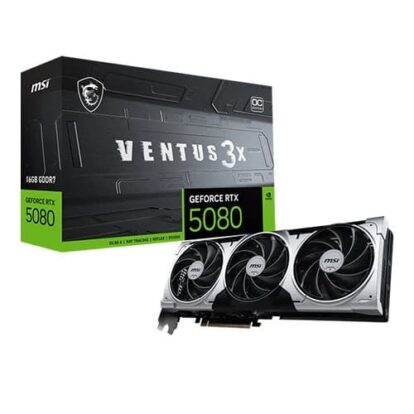 Msi Rtx 5080 Ventus 3X OC Plus 16Gb GDDR7 Graphics Card