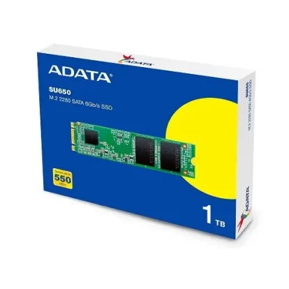ADATA Ultimate SU650 1Tb M.2 2280 3D NAND Internal SSD (ASU650NS38-1TT-C)