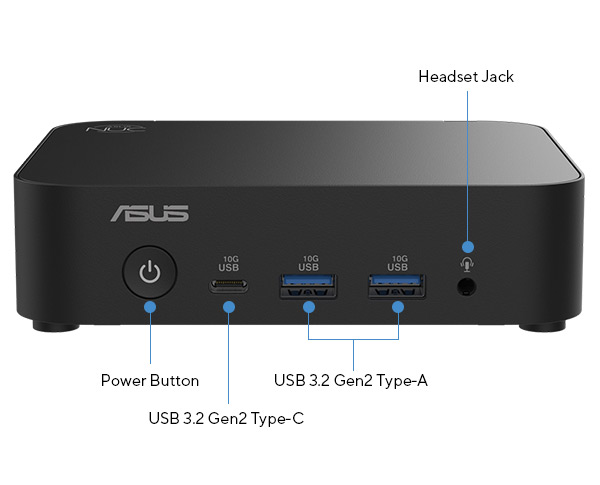 Asus nuc 14 essential front view