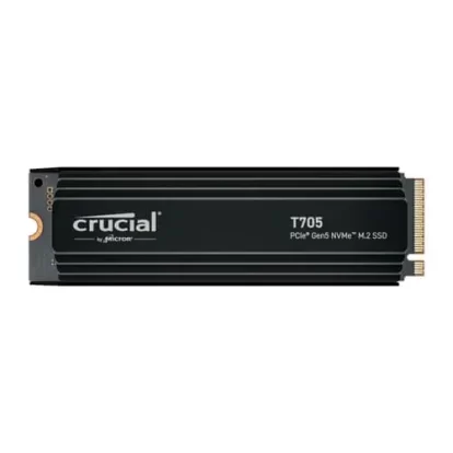 Crucial T705 2TB NVMe Gen5 SSD With Heatsink (CT2000T705SSD5)