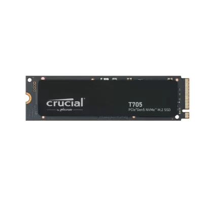 Crucial T705 2TB PCIe Gen5 NVMe M.2 Internal SSD (CT2000T705SSD3)