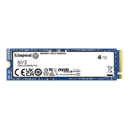 Kingston NV3 4TB Gen4.0 NVMe M.2 Internal SSD (SNV3S-4000G)
